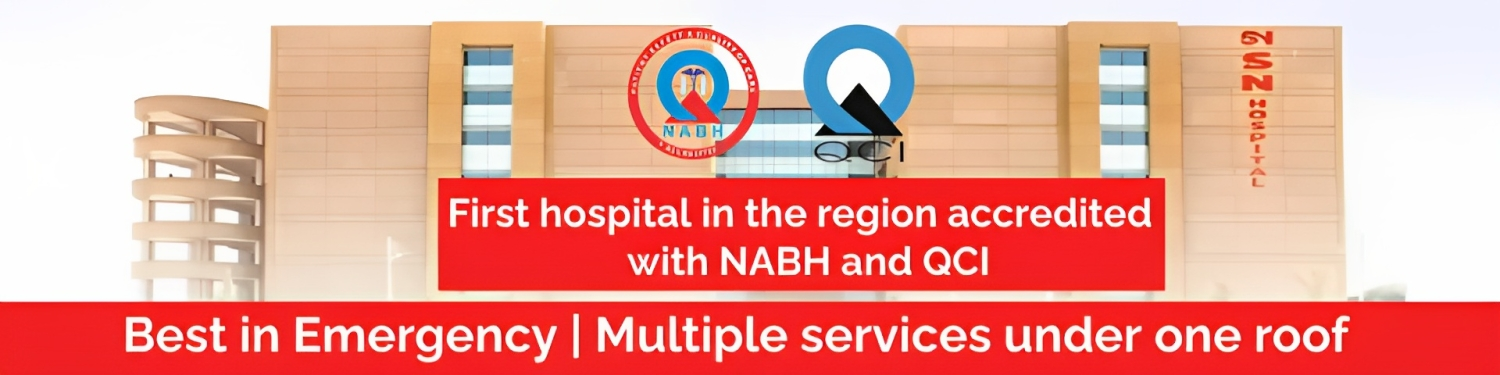 Fully NABH & QCI accredited hospital